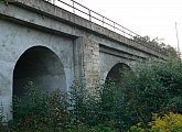 At Five Canals - railway viaduct